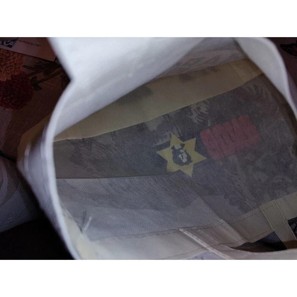 New without tags Tuff Gong Trading Bob Marley Beige Cloth Bag 14.5